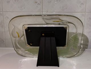 Cornice portafoto decorata con fiori