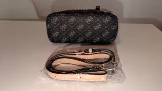 Borsa Guess nuova beige/nera