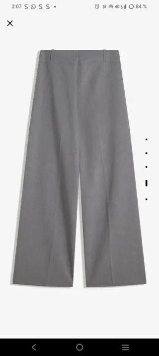 Pantalón wide leg Bershka