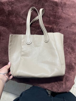 Bolso Zara Beige