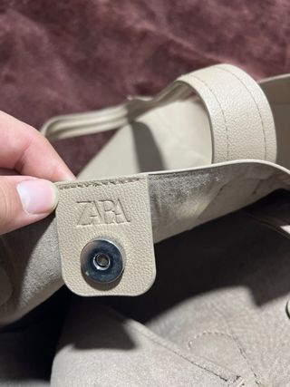 Bolso Zara Beige
