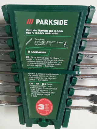 2 Juegos Llaves Bocas Estrellas y fijas Parkside