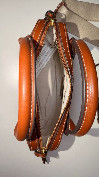 Borsa Zara donna marrone tracolla