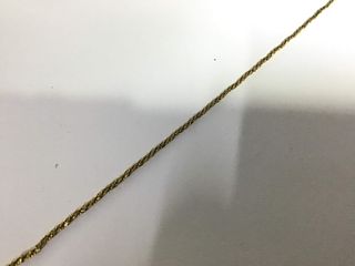 cadena oro 18k 25cm