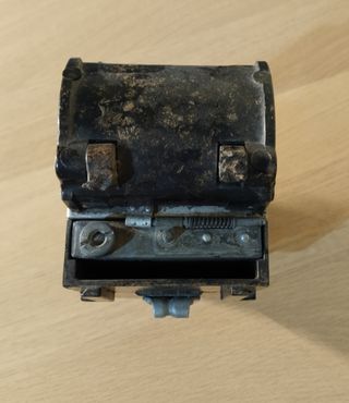 !Rebajado! Farol Carburo original alemán WWII