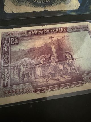 2 Billetes Antiguos Banco de España