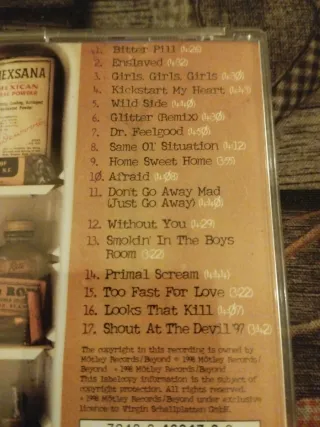 CD Mötley Crüe Greatest Hits