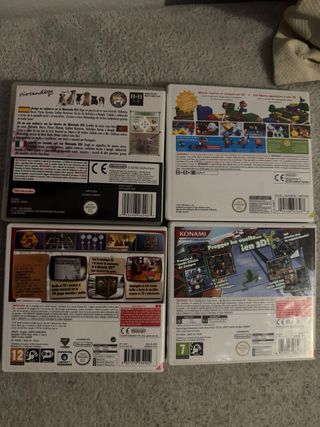Lote 4 Juegos Nintendo 3DS