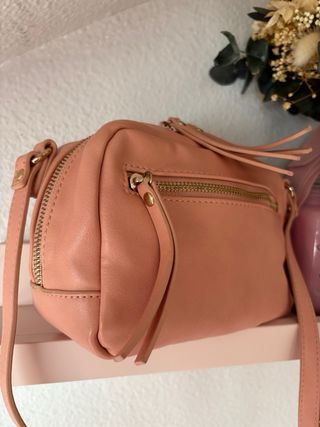 Bolso bandolera rosa