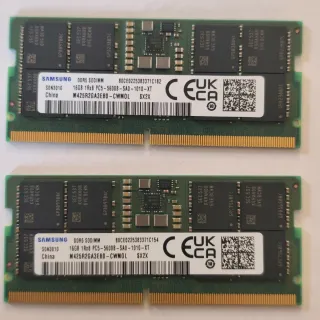 Samsung DDR5 SODIMM kit 32GB (2x16GB) 5600MHz