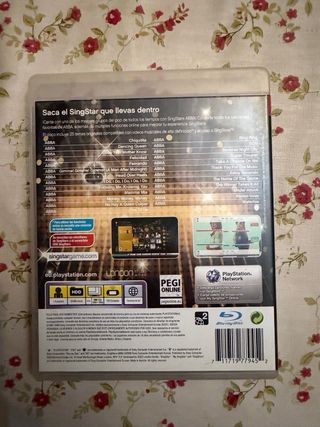 SingStar ABBA y SingStar Vol. 3 PS3