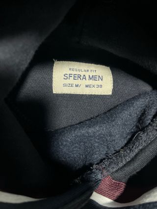 Sudadera Sfera Azul Hombre