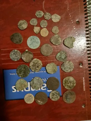 Lote monedas antiguas romanas