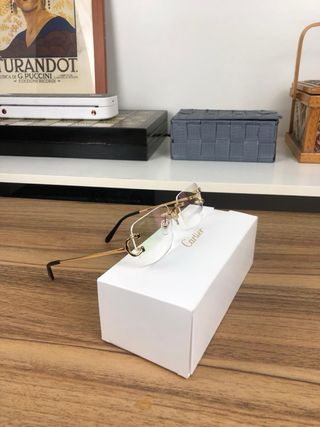 Gafas Cartier Doradas