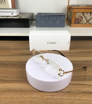 Gafas Cartier Doradas