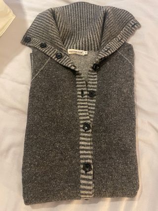 Rebeca larga gris talla M