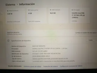 Ordenador HP Pavilion Negro Gaming