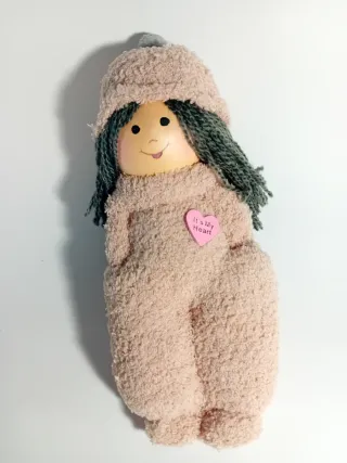 Muñeca artesanal de calcetín