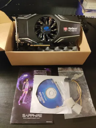 Tarjeta Gráfica AMD Radeon Sapphire HD 6870 1GB