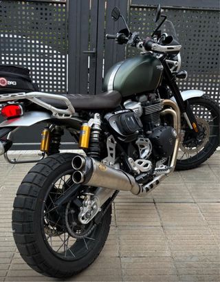 Escape Zard Bajo Triumph Scrambler 1200