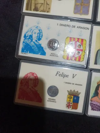 Carnet Moneda Mandatarios Españoles