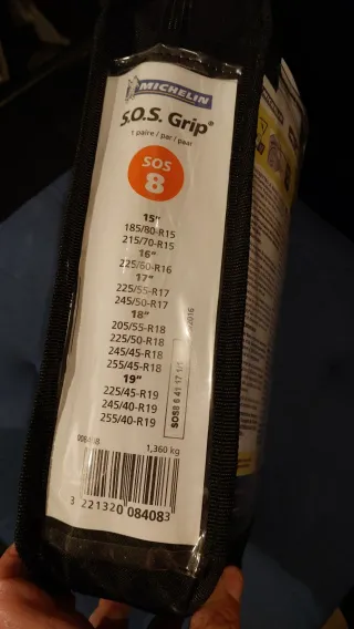 Fundas Nieve Michelin SOS Grip 8
