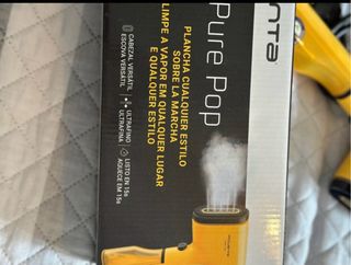 Plancha de Vapor Rowenta Pure Pop Amarilla