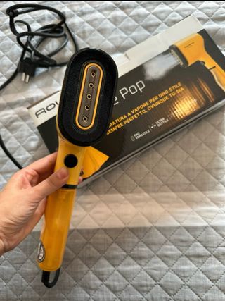 Plancha de Vapor Rowenta Pure Pop Amarilla