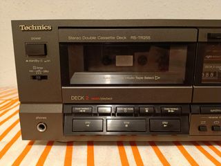 Pletina Doble Cassette HiFi Technics RS-TR255