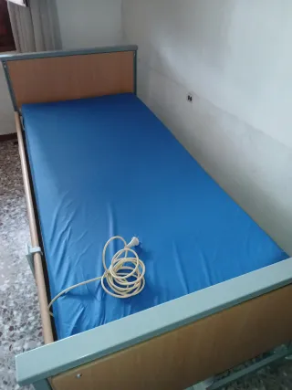 Cama articulada para enfermos