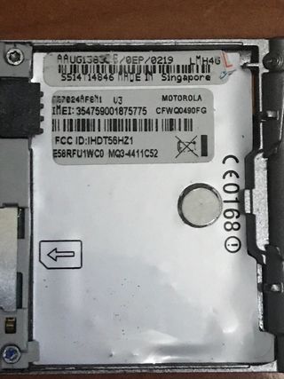 Motorola Razr V3 Grigio da Collezione