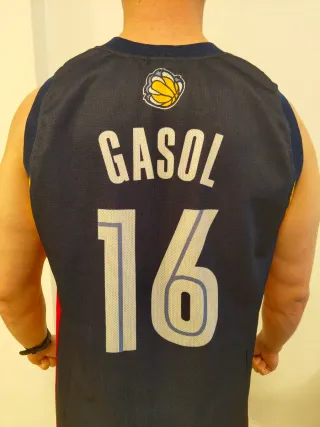 Camiseta Grizzlies Pau Gasol Tour Europa 2007