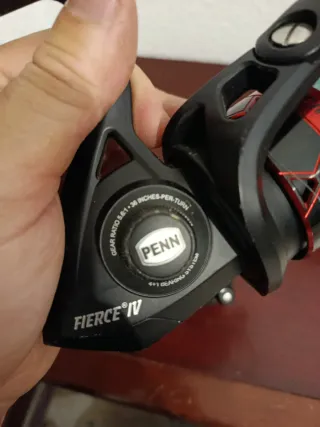 Caña 2.10m 2 Tramos + Carrete Penn Fierce IV 4000