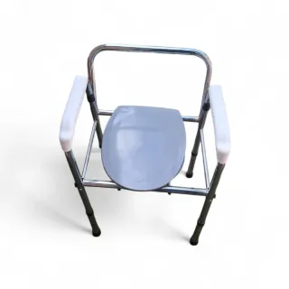 Sedia WC anziani con coperchio