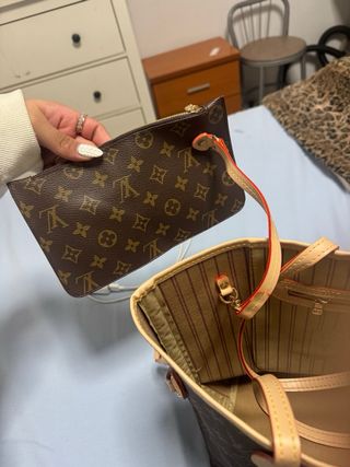 Bolso Louis Vuitton Monogram Marrón Beige