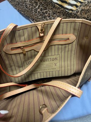 Bolso Louis Vuitton Monogram Marrón Beige