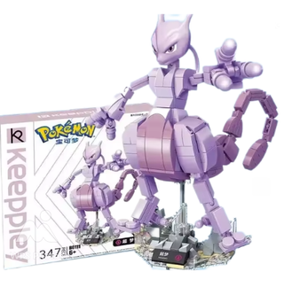 Bloques construcción Pokémon Mewtwo 347 piezas