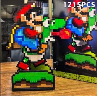 piezas de construcción : Mario y Yoshi 71438