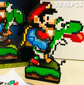 piezas de construcción : Mario y Yoshi 71438