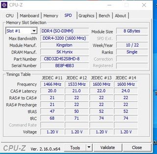 Memorias RAM DDR4 8GB SODIMM Portátil