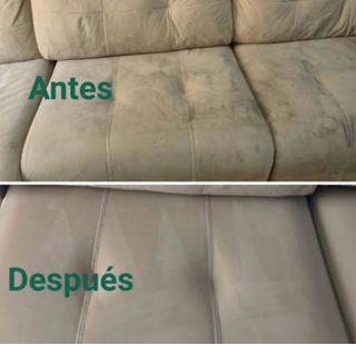 Limpieza y desinfeccion de sofa