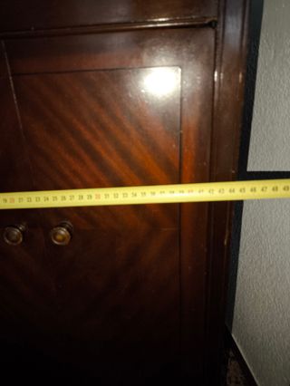 GRAMÓFONO MUEBLE CAOBA LA VOZ DE SU AMO.
