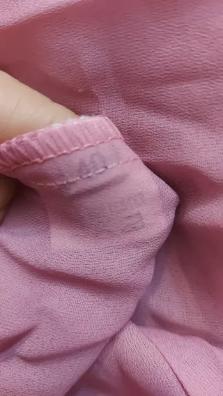 Vestido reversible burdeos y rosa T 40