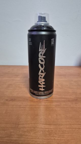 Spray Pintura MTN Hardcore Negro