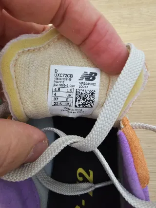 New Balance XC72 Zapatillas Running Naranja Púrpur