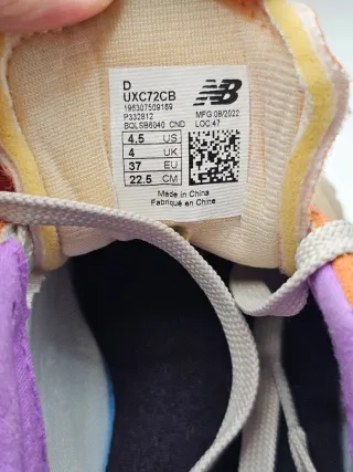 New Balance XC72 Zapatillas Running Naranja Púrpur