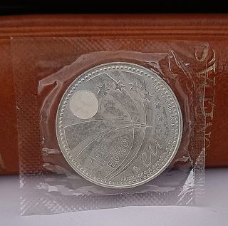 Moneda 12 euros plata  2010