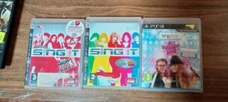Pack 3 Juegos Karaoke PS3 - Sing It y SingStar