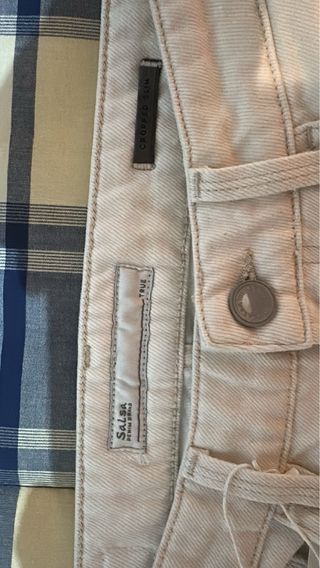 Calças Salsa Brancas Novas Com Etiqueta