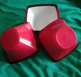 Tris ciotole Omada Design Linea Square Italy